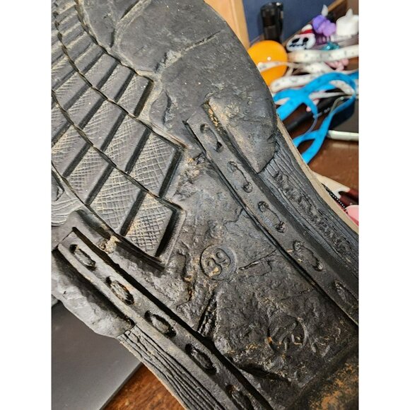 Rieker Felicitas Ankle Boot Red Leather Slip On Bootie Women's Size 39 - US 8 - Picture 8 of 8